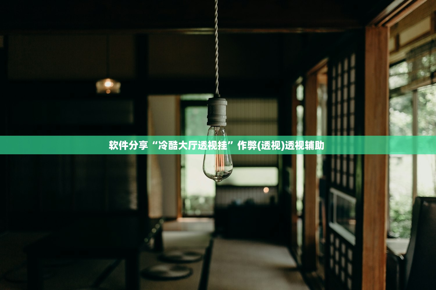 软件分享“冷酷大厅透视挂”作弊(透视)透视辅助 