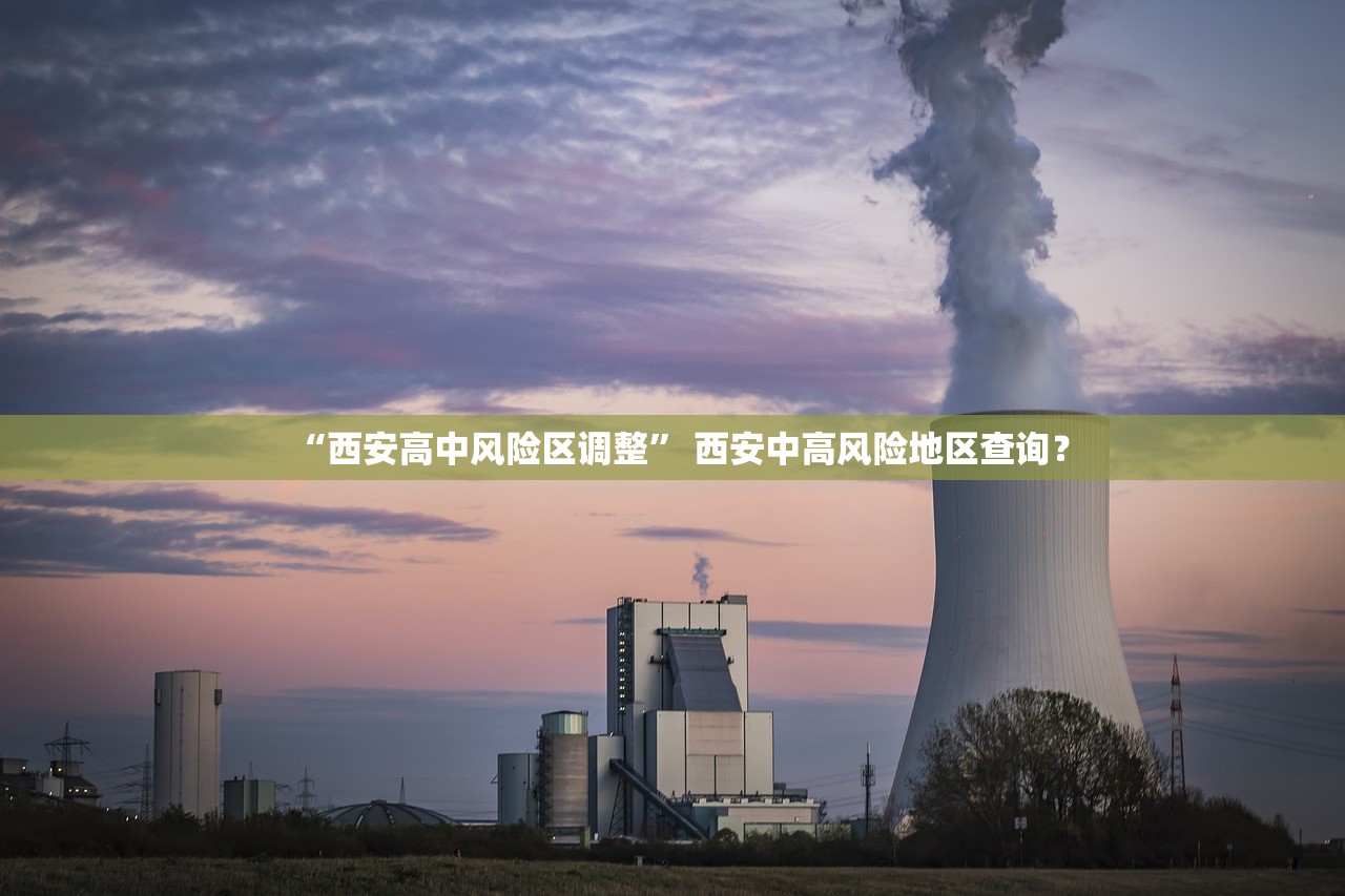 “西安高中风险区调整” 西安中高风险地区查询？