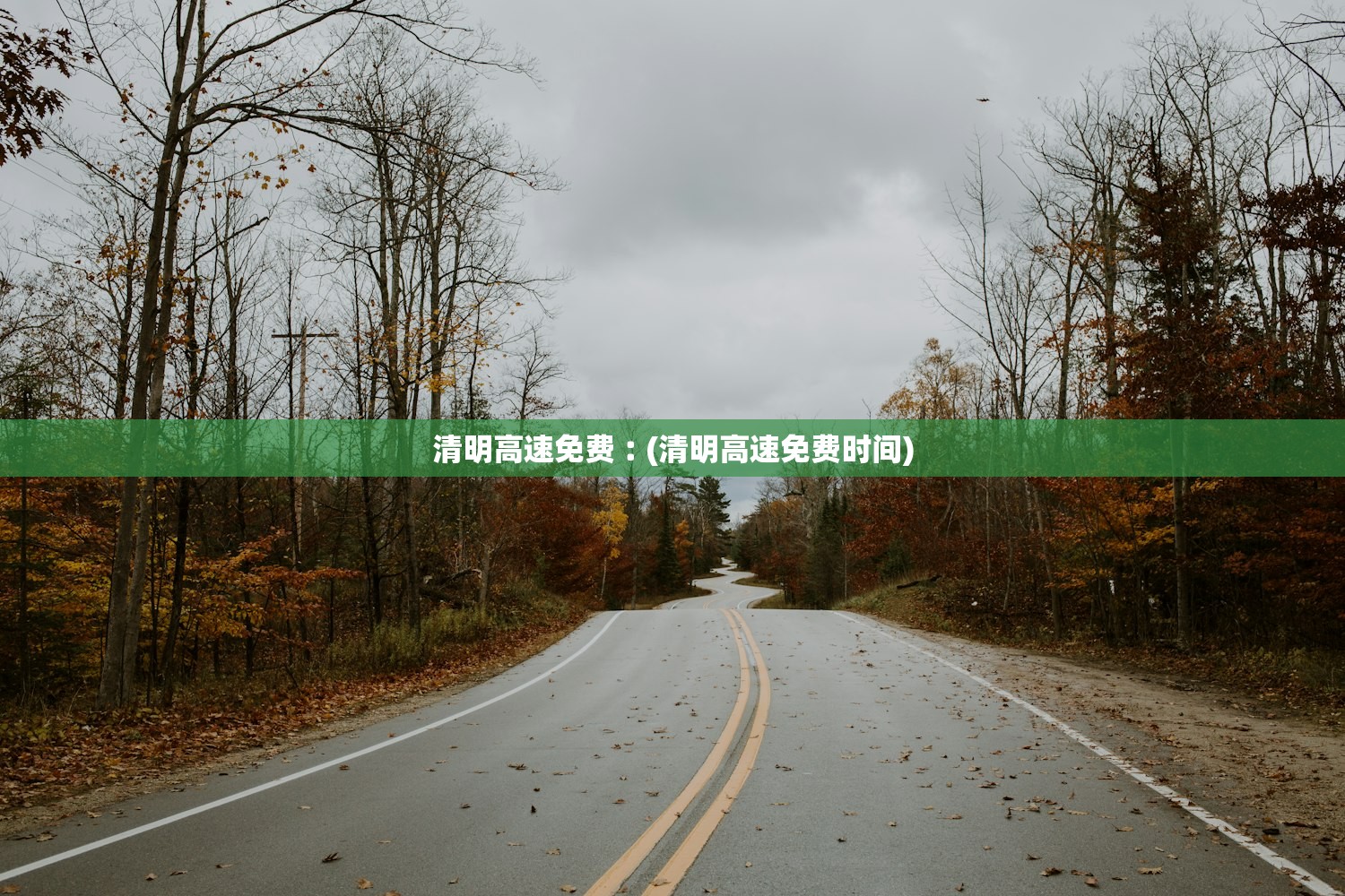 清明高速免费︰(清明高速免费时间)