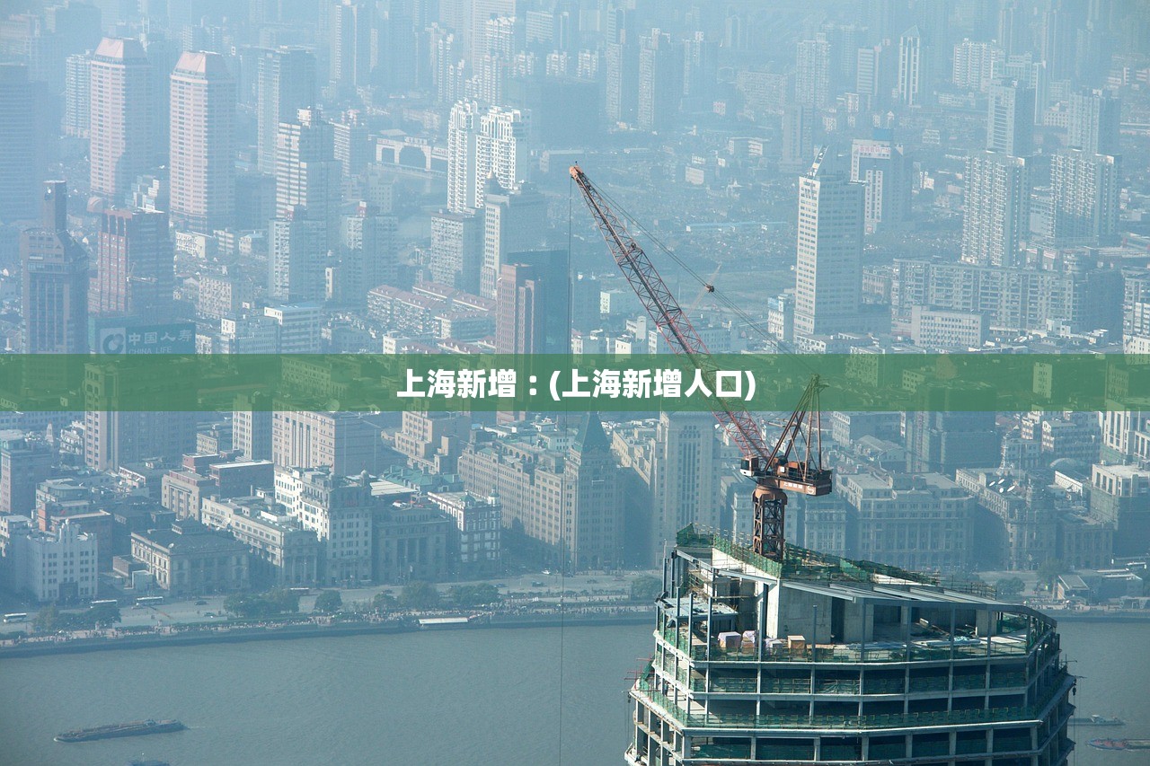 上海新增︰(上海新增人口)