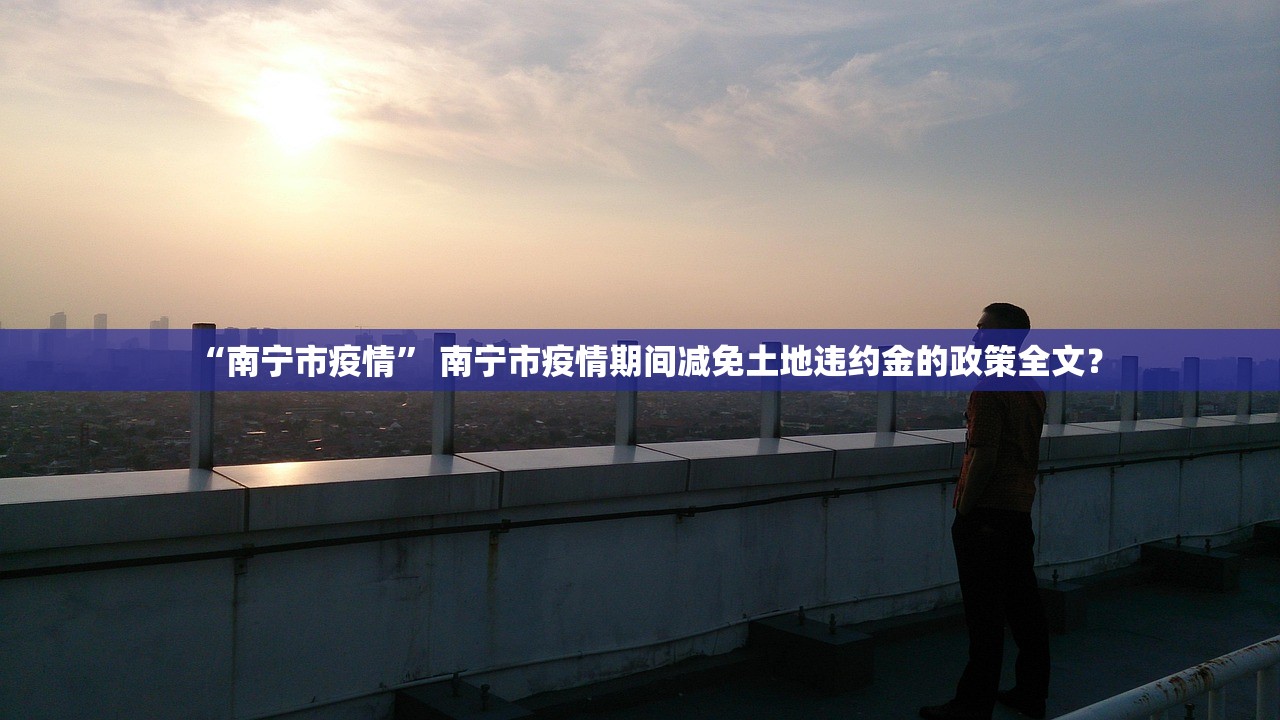 “南宁市疫情” 南宁市疫情期间减免土地违约金的政策全文？