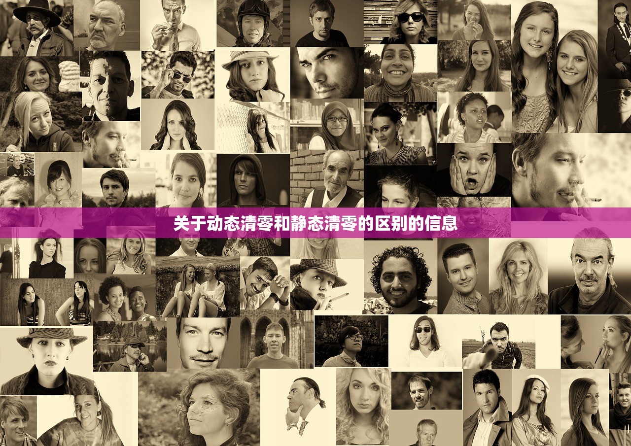 关于动态清零和静态清零的区别的信息 关于动态清零和静态清零的区别的信息