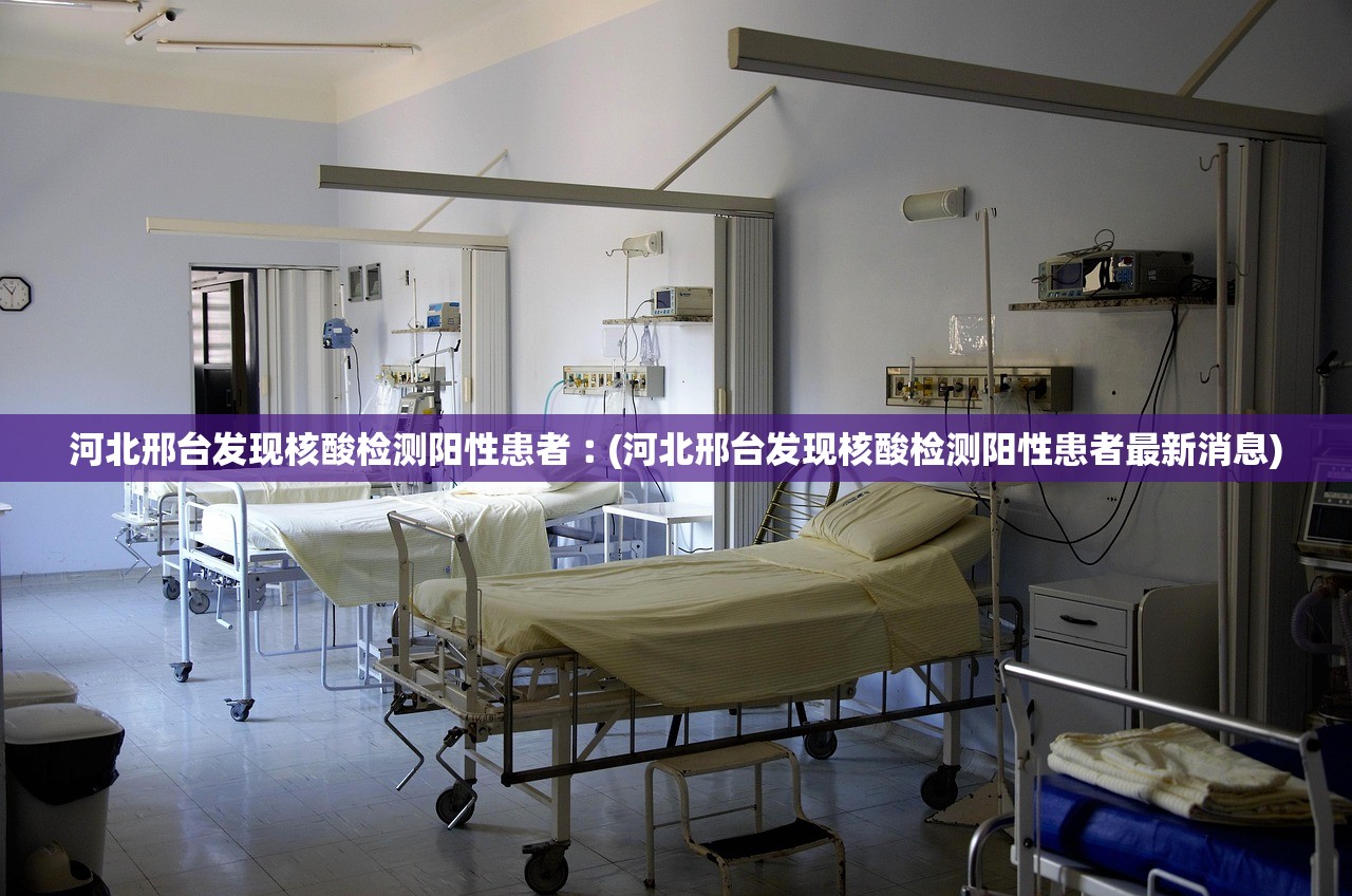 河北邢台发现核酸检测阳性患者︰(河北邢台发现核酸检测阳性患者最新消息)