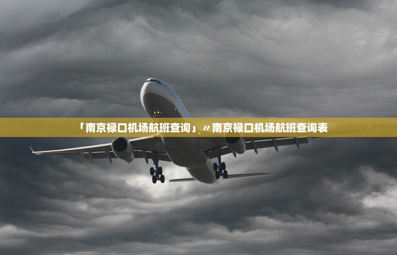 「南京禄口机场航班查询」〃南京禄口机场航班查询表