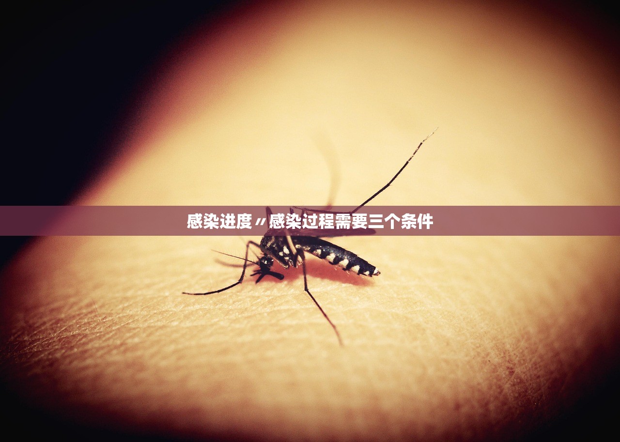 感染进度〃感染过程需要三个条件