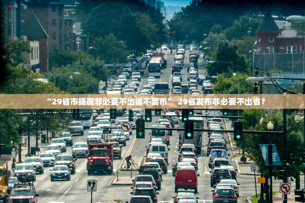 “29省市提醒非必要不出省不离市” 29省发布非必要不出省？