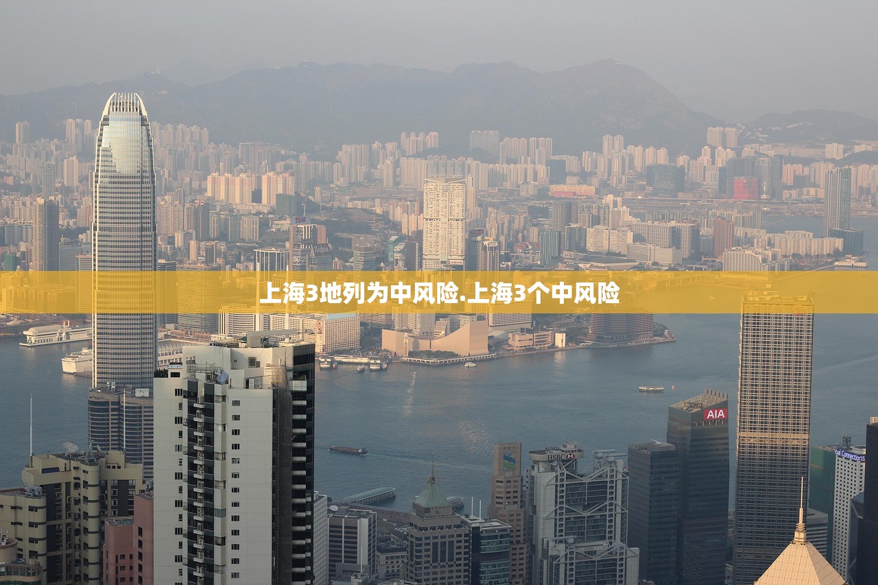 上海3地列为中风险.上海3个中风险
