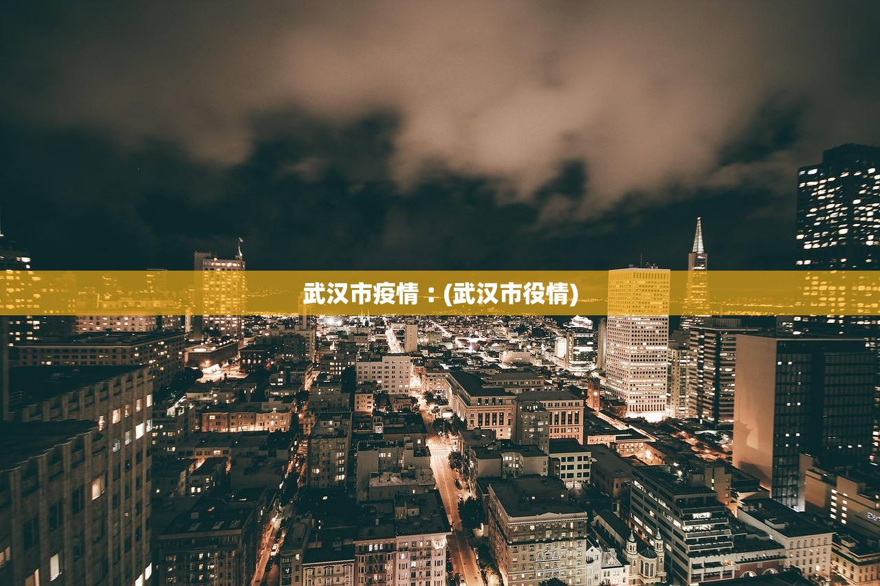 武汉市疫情︰(武汉市役情)